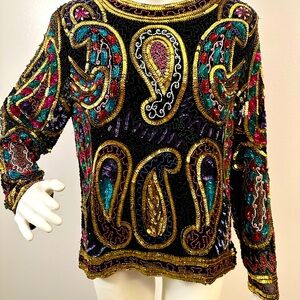 Vintage Sequin Stunner Size Small